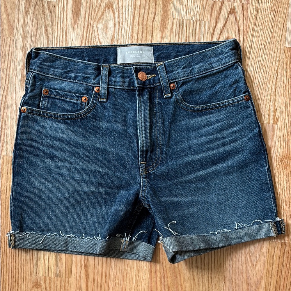 NWOT Everlane 100% Cotton Denim Shorts